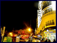 Valencia by night - Melia Plaza Hotel, Plaza del Ayuntamiento